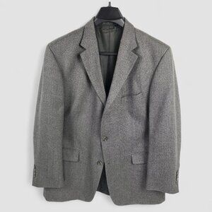 Oscar De La Renta Men's 3 Button Sports Coat Blazer 46R